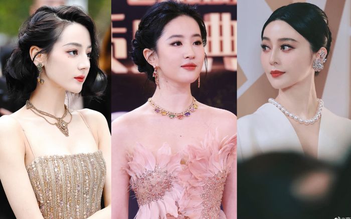 Góc nghiêng của sao Hoa ngữ: Lưu Diệc Phi đẹp như tạc, Địch Lệ Nhiệt Ba vẫn lộ khuyết điểm