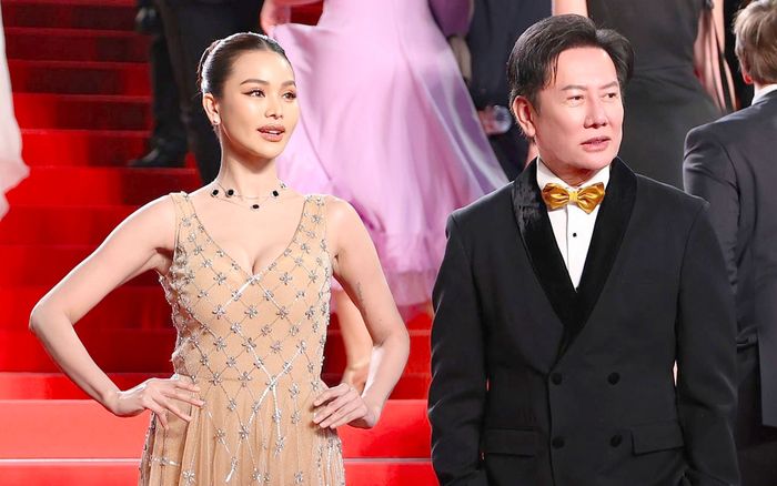Hoa hậu Engfa Waraha khoe vẻ căng tràn tại Cannes 2025