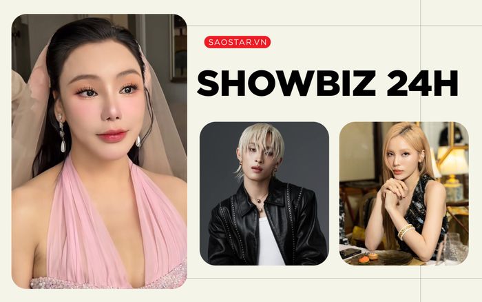Showbiz 24h: Hồ Quỳnh Hương kết hôn, Wren Evans xin được rút kinh nghiệm