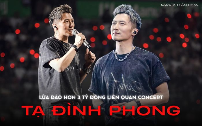 Lừa đảo hơn 3 tỷ đồng liên quan đến concert của Tạ Đình Phong