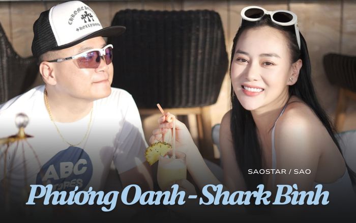 Hành động gây bàn tán của Phương Oanh và Shark Bình