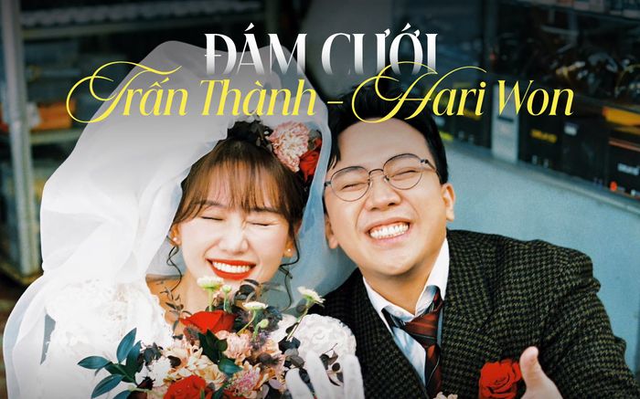 Điều đặc biệt tại đám cưới của Trấn Thành và Hari Won