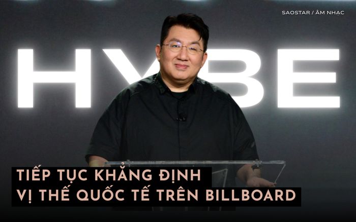 HYBE tiếp tục khẳng định vị thế quốc tế, Bang Si Hyuk lần thứ 4 được Billboard vinh danh