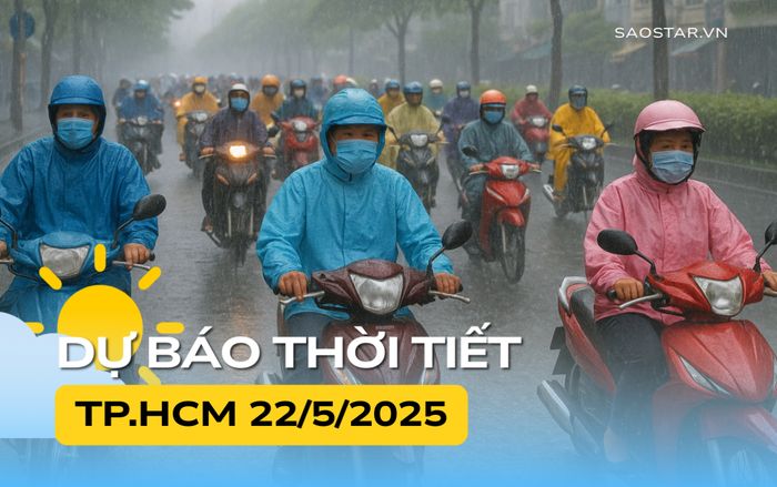 Thời tiết TP.HCM hôm nay (22/5)