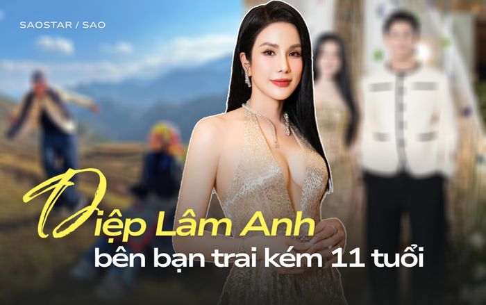 Ảnh tình tứ của Diệp Lâm Anh và bạn trai kém 11 tuổi gây dậy sóng