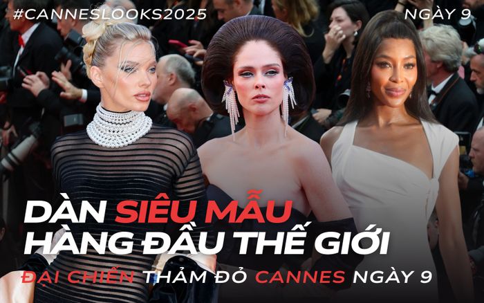 Cannes ngày 9: Coco Rocha như chụp bìa tạp chí, xuất hiện chiếc váy tựa 'đồ ngủ'
