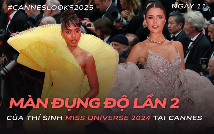 Cannes ngày 11: Coco Rocha 'bắn ảnh' liên hoàn, thí sinh Miss Universe 2024 đụng độ lần thứ 2