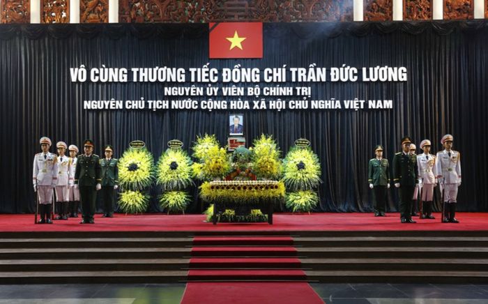 Lễ Quốc tang nguyên Chủ tịch nước Trần Đức Lương