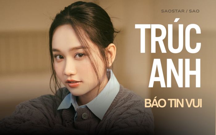 Trúc Anh báo tin vui