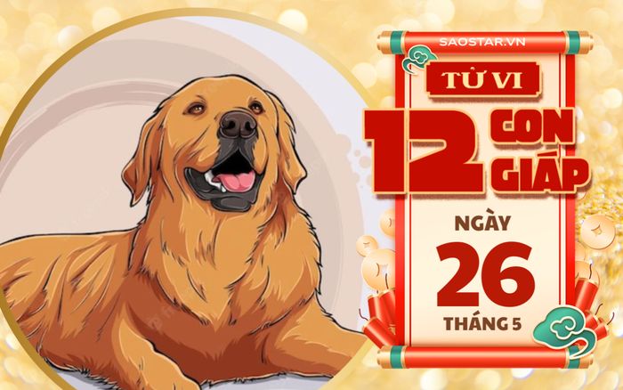 Tử vi hôm nay 26/5: 3 con giáp đón khoản tiền bất ngờ, vận may ngập tràn