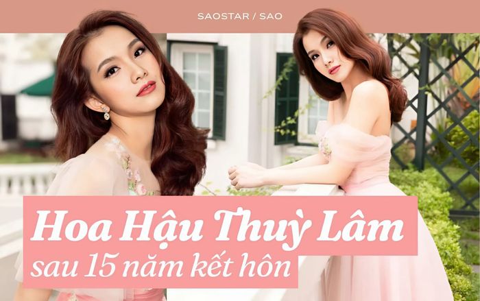 Hoa hậu Thùy Lâm tiết lộ sự thật gây xôn xao sau 15 năm cưới chồng Tiến sĩ