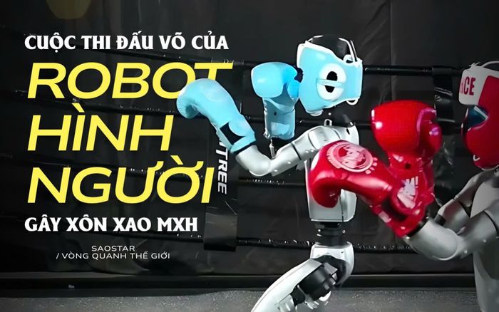 Cuộc thi đấu võ của robot hình người gây xôn xao mạng xã hội
