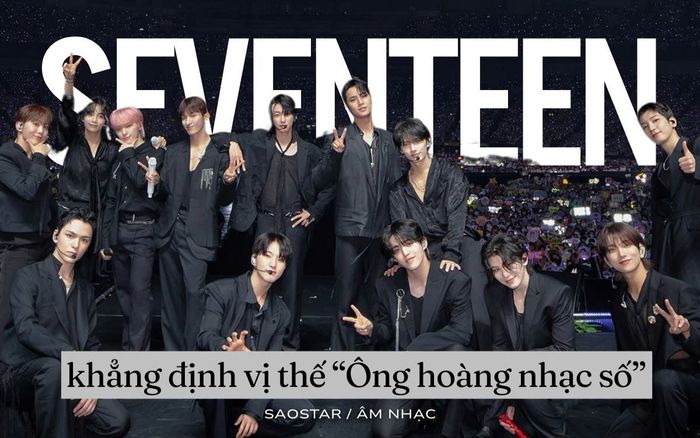 SEVENTEEN khẳng định vị thế 'ông hoàng doanh số' tại Kpop