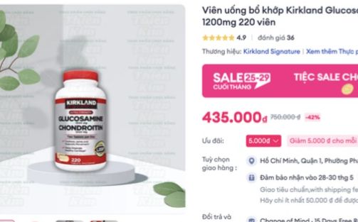 Loạt thực phẩm chức năng chưa cấp phép bị Bộ Y tế yêu cầu gỡ bỏ trên Shopee, Lazada