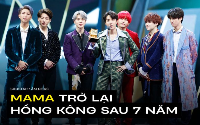 MAMA 2025 chính thức trở lại Hồng Kông sau 7 năm