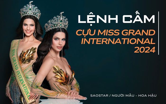 Lệnh cấm cho cựu Miss Grand International