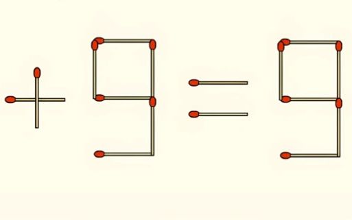 Bài toán di chuyển que diêm: Làm thế nào để '5 + 9 = 9'?