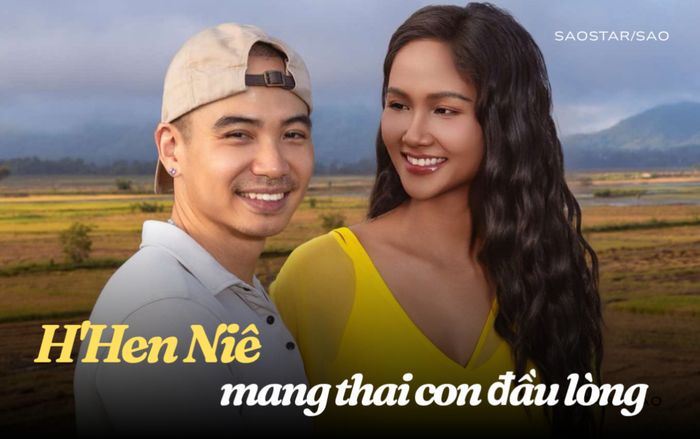 H'Hen Niê khoe bụng bầu vượt mặt ở tuổi 33