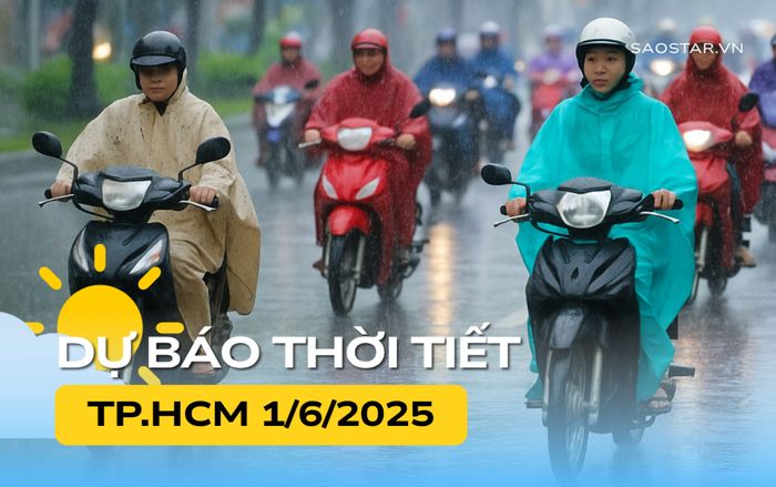 Thời tiết TP.HCM hôm nay (1/6)