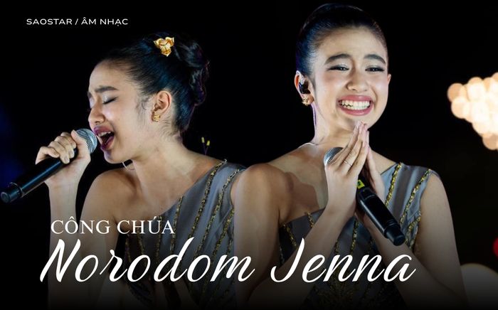 Tiểu công chúa Campuchia gây sốt