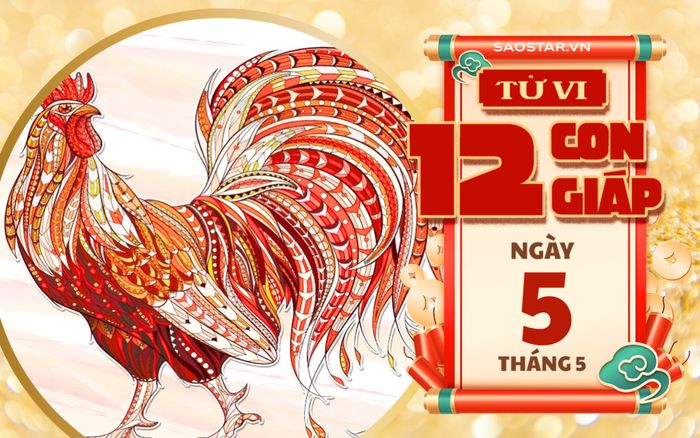 Tử vi hôm nay 5/5: 3 con giáp 'lên hương', tài lộc rủng rỉnh