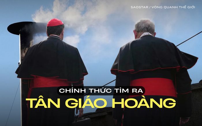 Khói trắng đã bốc lên từ nhà nguyện, chính thức tìm ra tân Giáo hoàng
