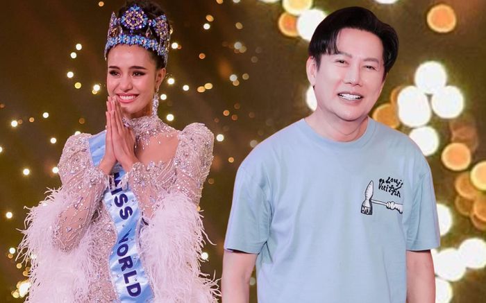 Ông Nawat bị 'khịa' thẳng mặt khi bạn cùng phòng Ý Nhi đăng quang Miss World