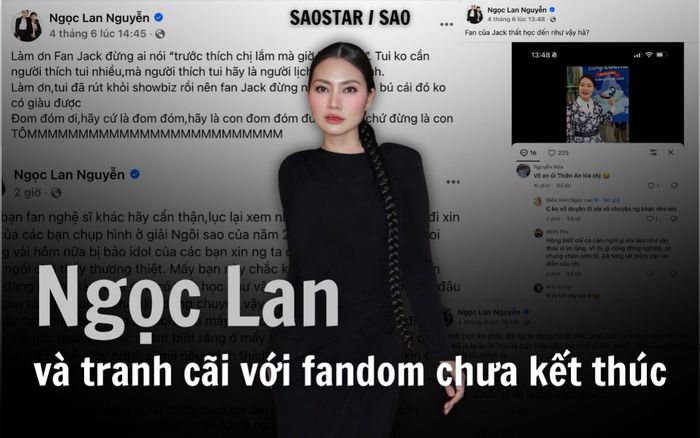 Từ chuyện của diễn viên Ngọc Lan: Nghệ sĩ có nên đối đầu với fandom?