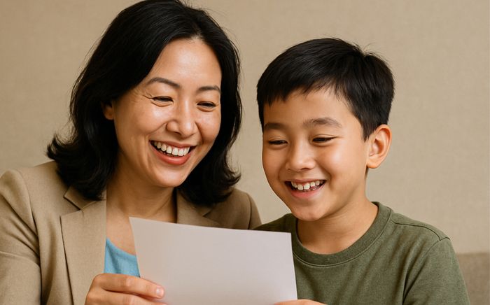 Viết văn tả mẹ, học trò kết bài bằng chi tiết khiến ai cũng phải thốt lên: Nhà này giàu thật