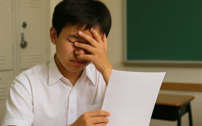Bài kiểm tra môn Sử đạt điểm 2, học trò xấu hổ với lời phê chỉ 4 từ của cô giáo