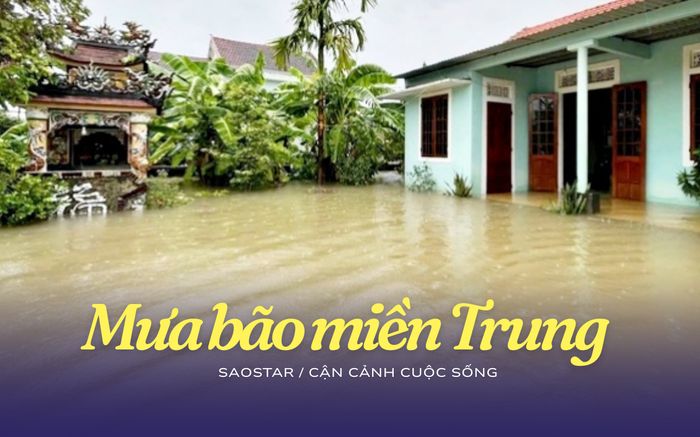 Bão số 1 càn quét miền Trung: 6 người thiệt mạng và mất tích, hàng ngàn ngôi nhà bị ngập