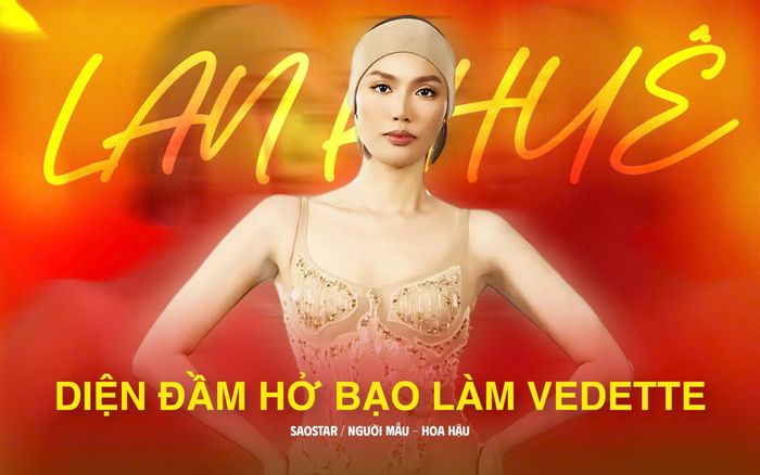 Lan Khuê diện đầm hở bạo làm vedette, vóc dáng 'mẹ một con' trở thành tâm điểm
