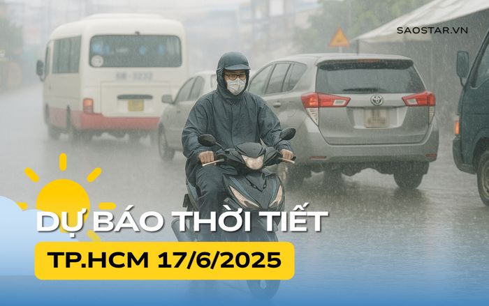 Thời tiết TP.HCM và Nam Bộ hôm nay (17/6)