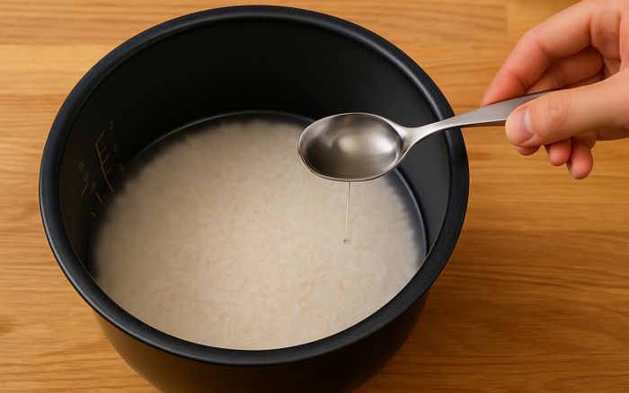 Cho vài giọt giấm khi nấu cơm, bất ngờ với điều xảy ra sau đó