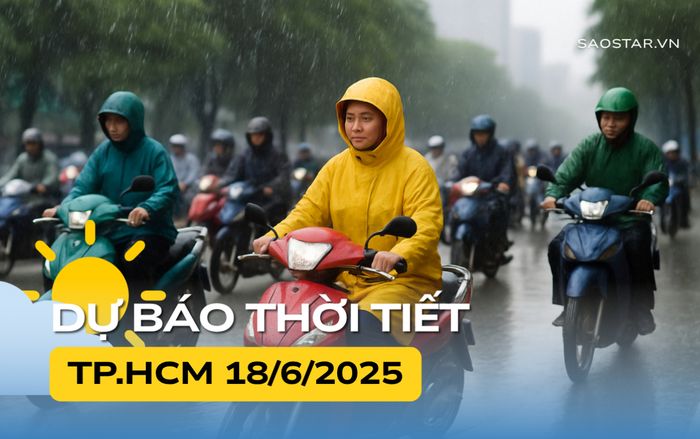 Thời tiết TP.HCM và Nam Bộ hôm nay (18/6)
