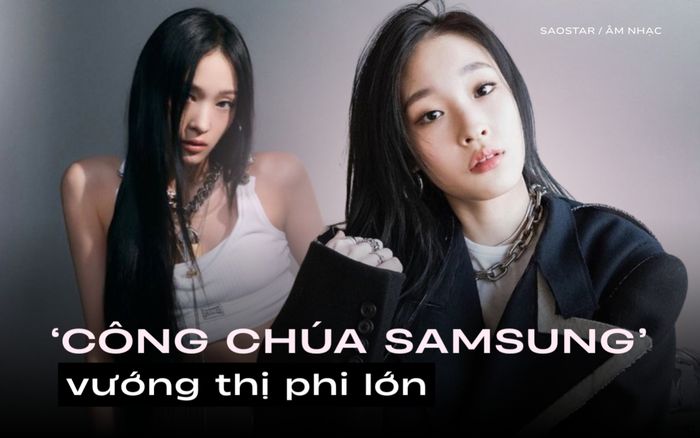'Công chúa Samsung' vừa ra mắt đã vướng thị phi lớn