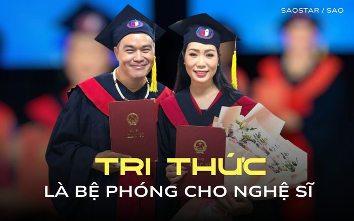 Từ chuyện Trịnh Kim Chi - Hoàng Mập học thạc sĩ: Khi tri thức trở thành bệ phóng mới cho nghệ sĩ