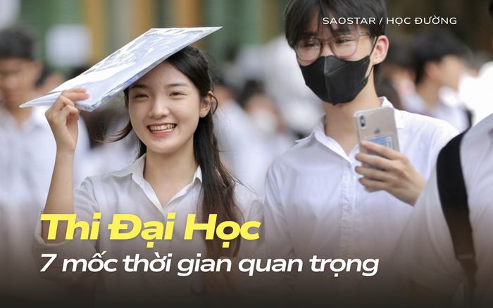 7 mốc quan trọng: Nắm ngay để không 'trượt oan' đại học năm 2025