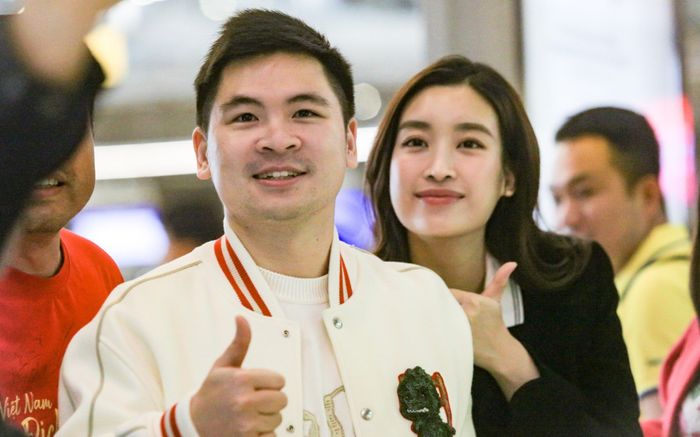 Đoạn clip gây chú ý của Hoa hậu Đỗ Mỹ Linh và chồng khi đi nghỉ dưỡng