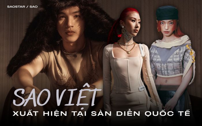 Tấm thiệp mời Paris Fahion Week của HIEUTHUHAI và những lần sao Việt rạng danh trên sàn diễn quốc tế