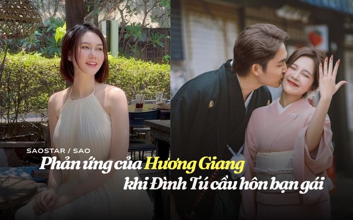 Phản ứng của Hương Giang khi Đình Tú cầu hôn bạn gái