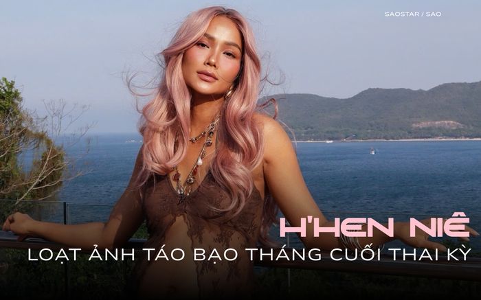 H'Hen Niê 'đốt mắt' fan với loạt ảnh táo bạo những tháng cuối thai kỳ