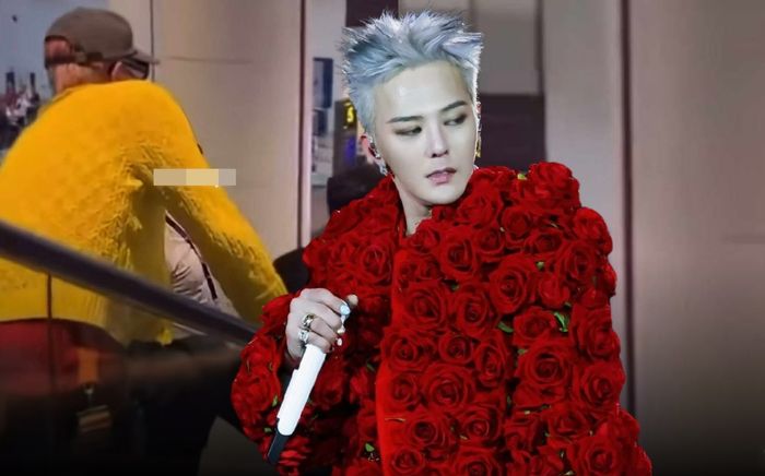 G-Dragon bị một fan lén sờ tay tại sân bay Nội Bài, hoang mang tột độ