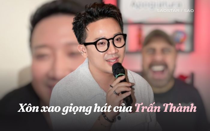 Trấn Thành lại gây xôn xao với clip khoe giọng vào nửa đêm