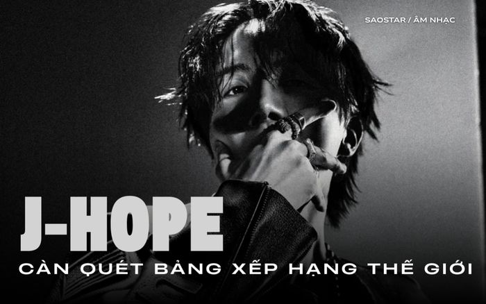 J-Hope càn quét bảng xếp hạng với đĩa đơn solo mới