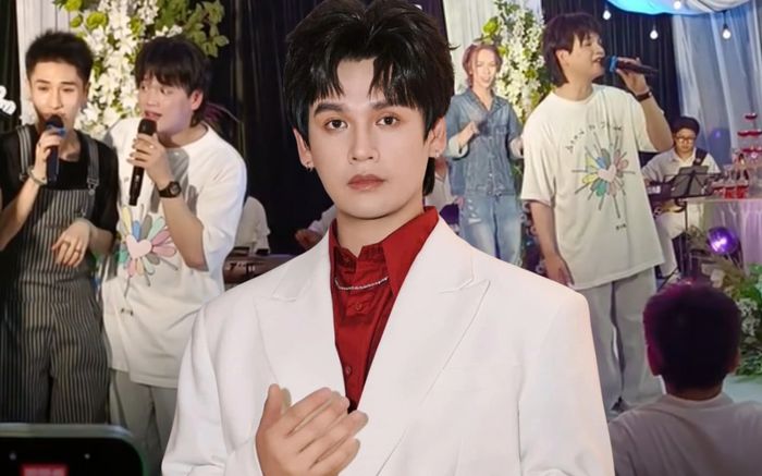 Nguyễn Trần Trung Quân hát đám cưới, không hổ danh thầy giáo thanh nhạc của showbiz