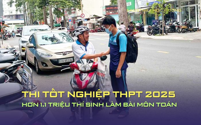 Chiều nay (26/6), hơn 1.1 triệu thí sinh tiếp tục làm bài thi môn Toán