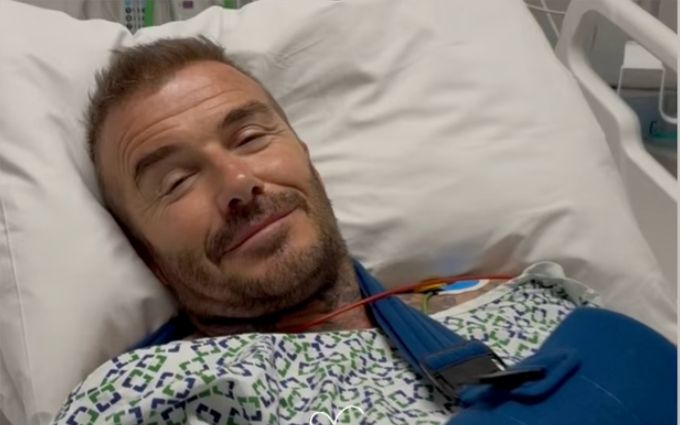 Tình trạng của David Beckham khi phải nhập viện
