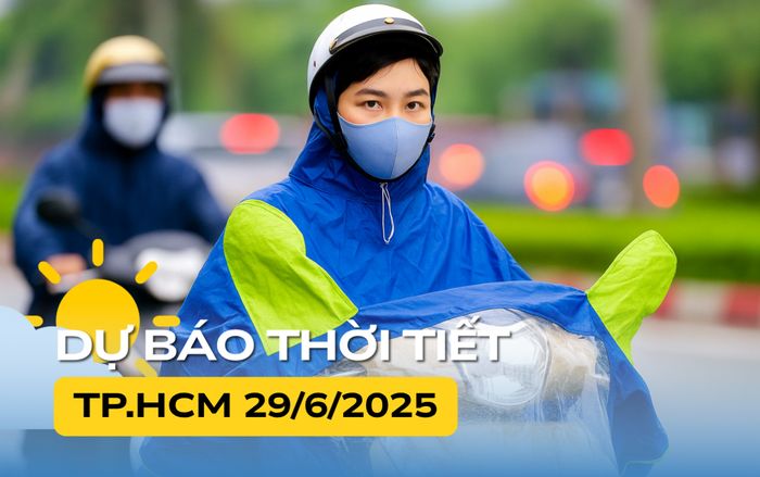 Thời tiết TP.HCM hôm nay (29/6)