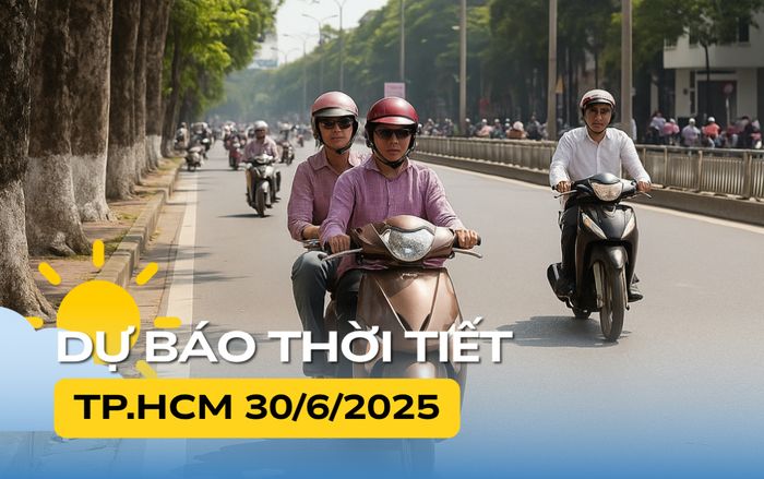 Thời tiết TP.HCM và Nam Bộ hôm nay (30/6)